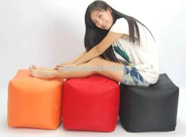 Sacola de feijão tamanho quadrado grande interno/externo de 16 polegadas