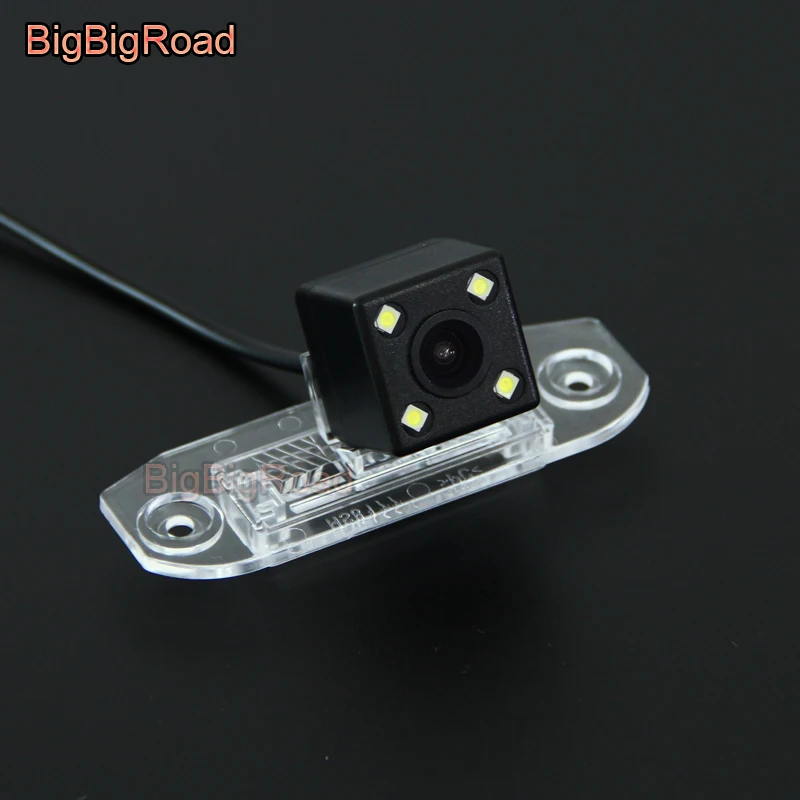 BigBigRoad For Volvo XC60 XC 60 2008~2014 RCA & Original Screen Compatible / Car Rear View Camera / HD Back Up Reverse Camera