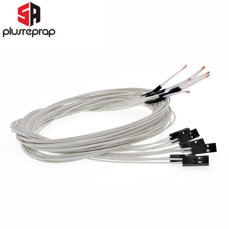 NTC100K 3950 Thermistors Sensors Line Cable 100K ohm NTC for 3D Printer Print Head Temperature Parts