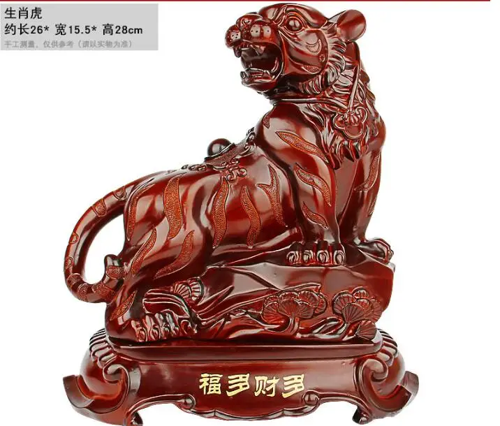 

red resin imitation redwood Horse sheep monkey chicken dog pig craft deco Animal brings handicraft sculpture home decoration