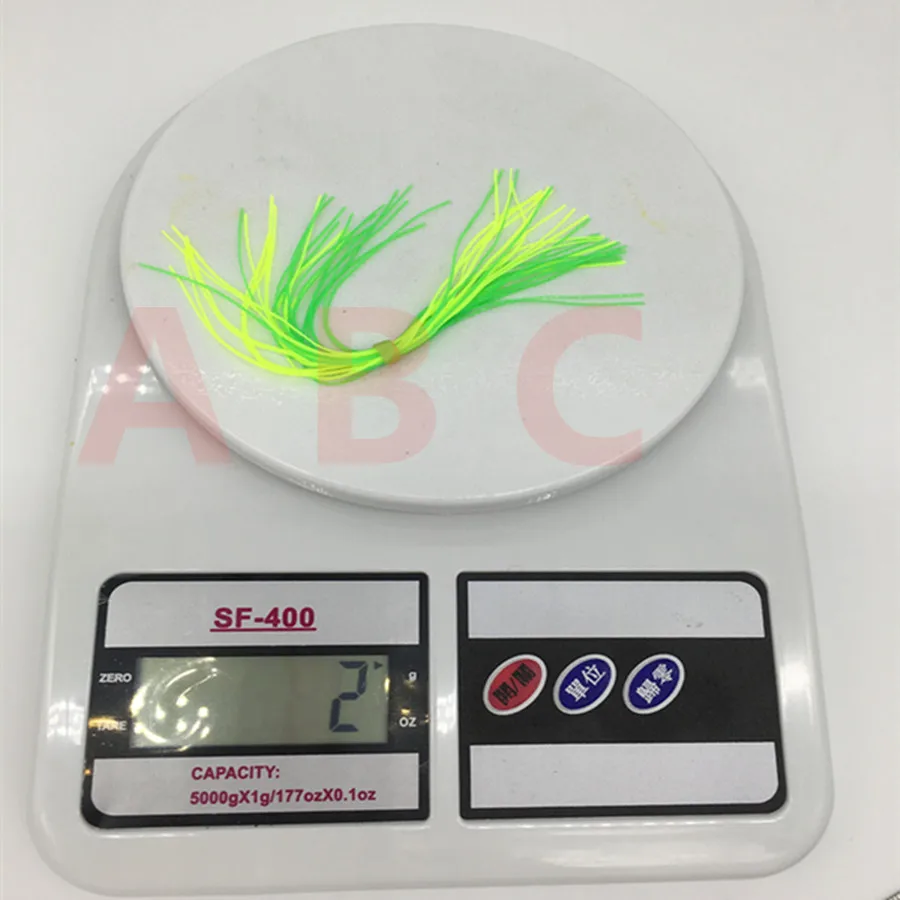 25Bundles*Fishing Fly Tying Accessories Squid Rubber Thread Silicone Skirts DIY Spinnerbatis Buzzbaits Rubber Jig Lure