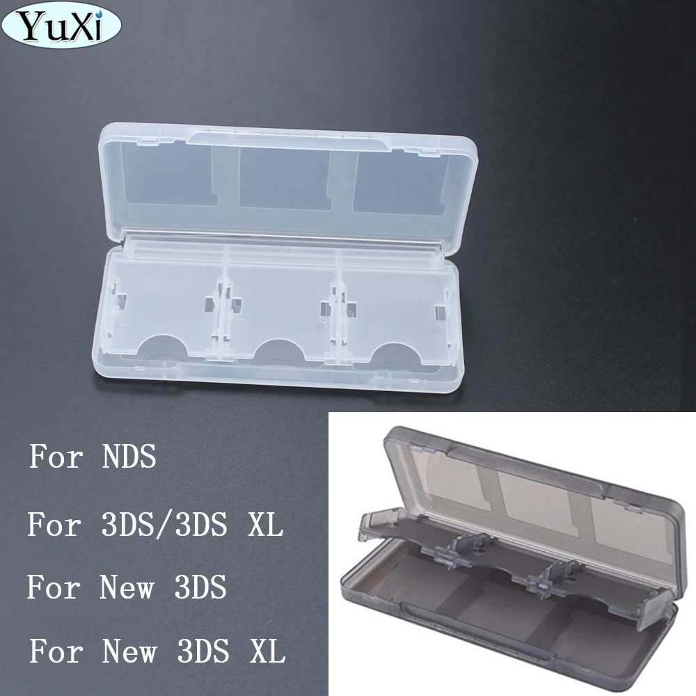 YuXi 6 in1 Game Card Case Box for Nintend DS Lite for NDSL for NDS Portable New