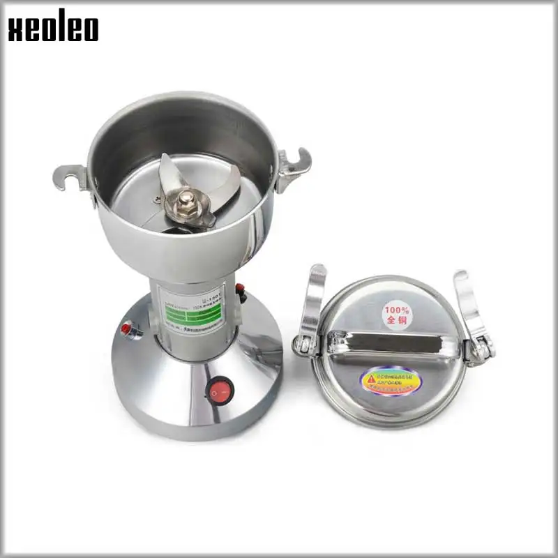 XEOLEO Electric Grain grinder Grain Grind machine Grinder Mill Stainless steel 250g Grinding Spices/Herbs/Bean machine22000r/min