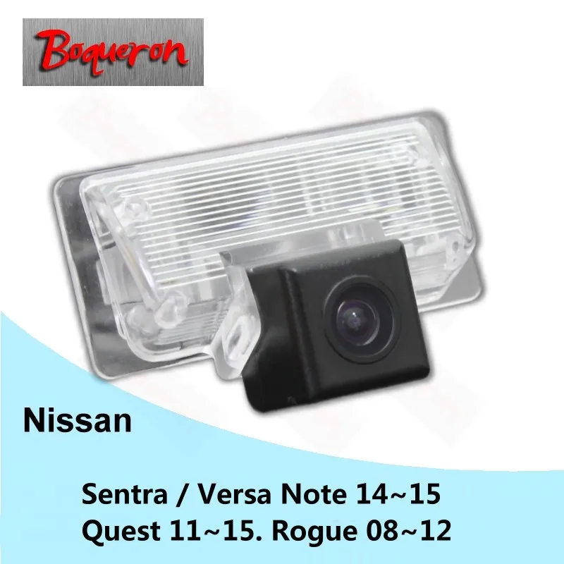 

BOQUERON for Nissan Sentra Versa Note Quest 11~15 Rogue 08~12 SONY HD CCD Car Camera Reversing Reverse rear view camera