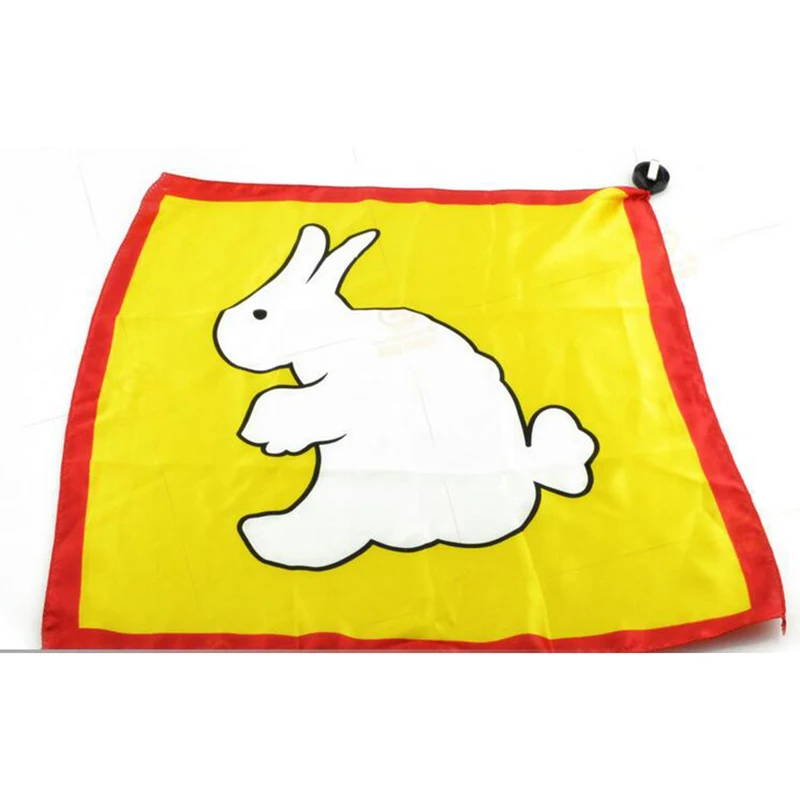 Magic Cloth Change Color Silk Scarf Rabbit To Duck Magic Tricks For Stage Close Up Magic Props Gift For Kid