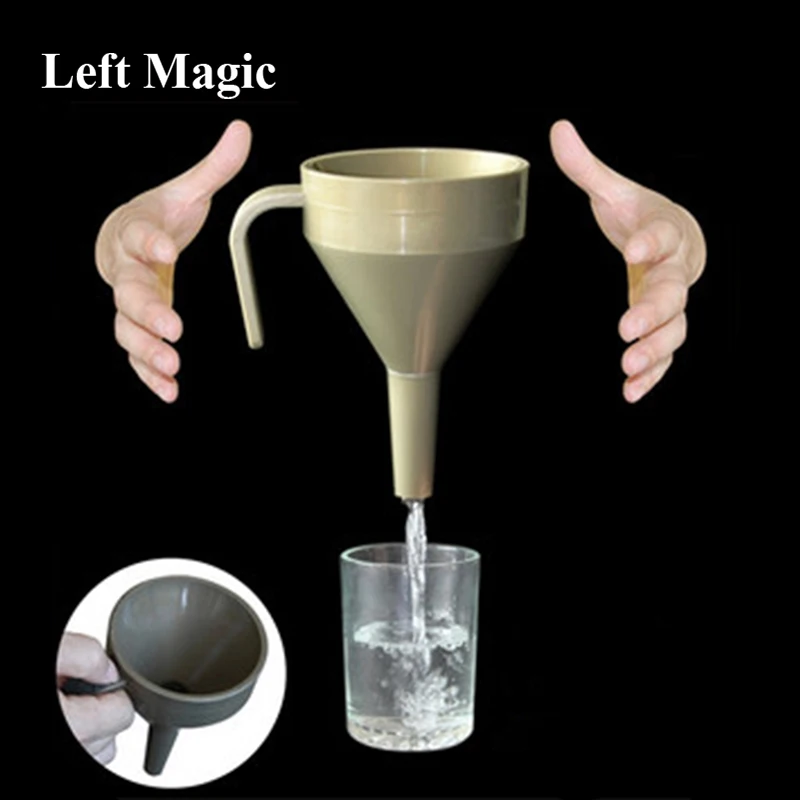 Comedy Funnel (Plastic) Magic Tricks Professional Stage Illusion Accessories Props Comedy Funny Mentalism Magic Toy