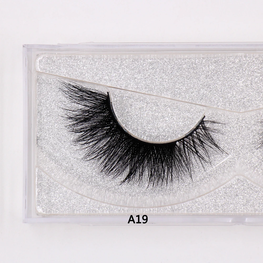 AMAOLASH Mink Eyelashes 3D Mink Lashes High Volume Crisscross False Eyelashes Fluffy Natural Long Lasting Eye Lashes Makeup