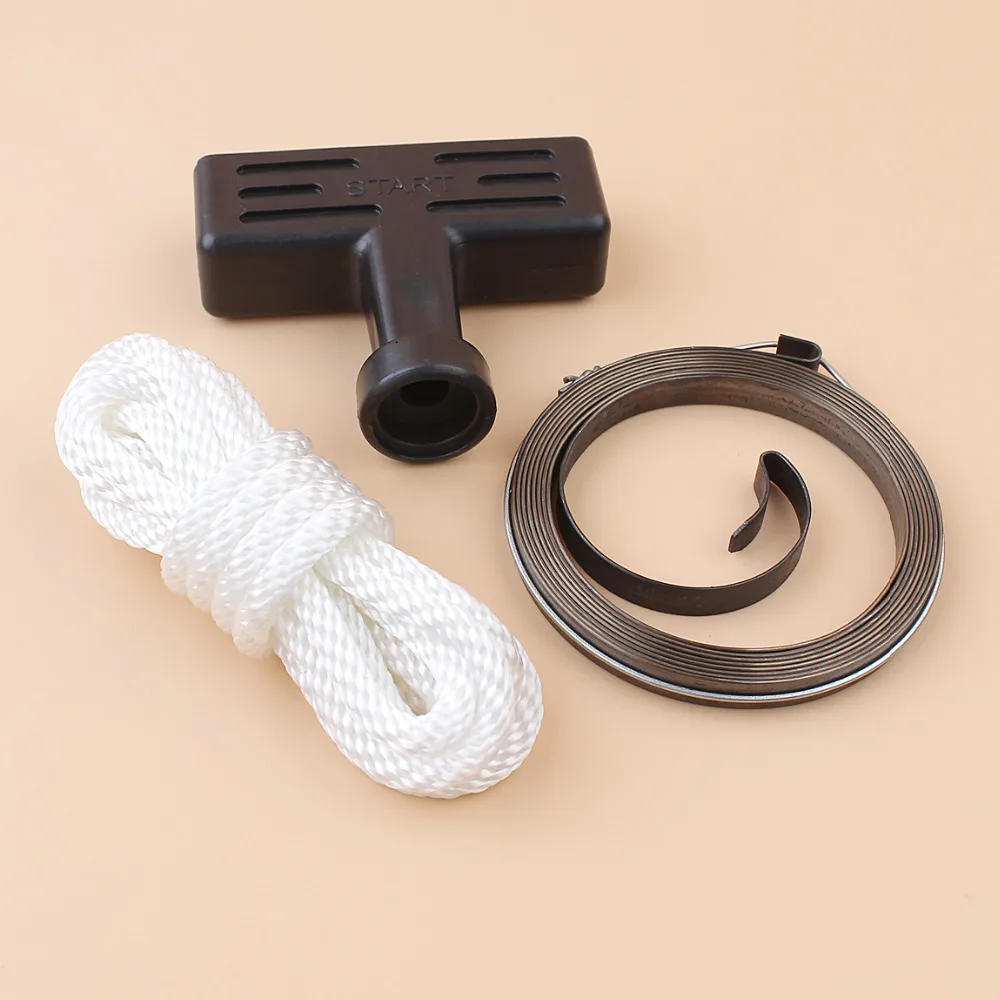 Kit de cuerda de agarre de mango de resorte de arranque de retroceso para HONDA GX120, GX160, GX200, 168F, 170F, 5,5/6.5hp, Motor recortador, desbrozadora