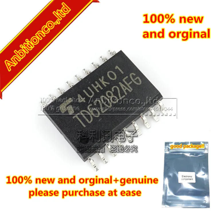 

5pcs 100% new and orginal TD62082AFG SOP18-7.2mm 8ch Darlington Sink Driver in stock