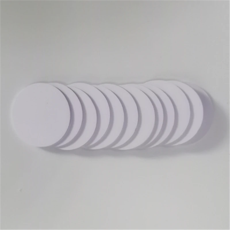 TK4100 RFID Tags 125khz Stickers Coins 30mm Waterproof Adhesive Smart Tags Read-only Access Control Cards Hot Sale