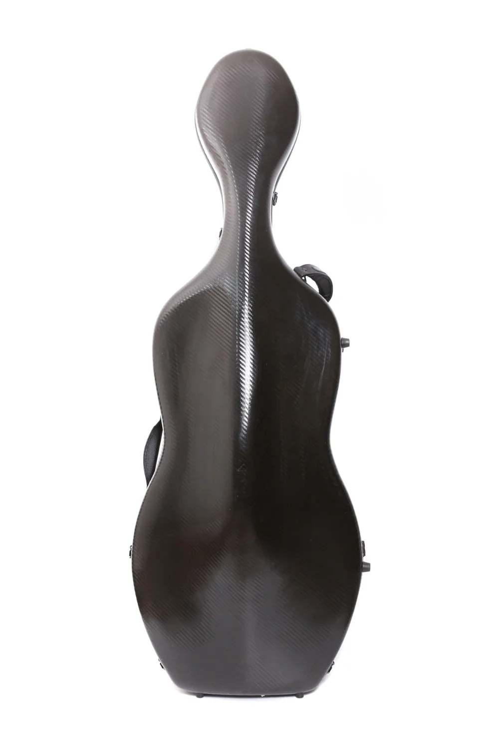 

4/4 Cello Case Carbon fiber Black Cello Accessories & Parts High strength load-bearing 300KG