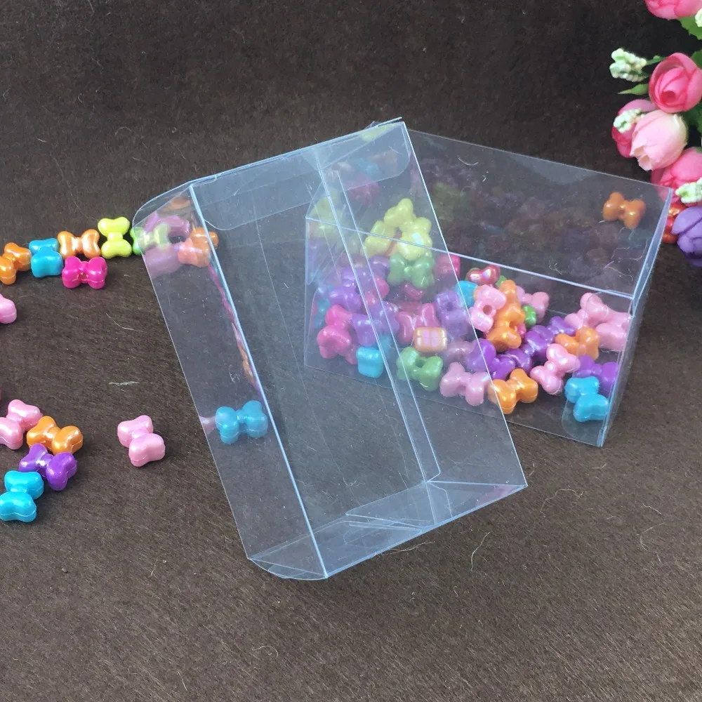 

50pcs 13*13*20cm clear plastic pvc box packing boxes for gifts/chocolate/candy/cosmetic/cake/crafts square transparent pvc Box