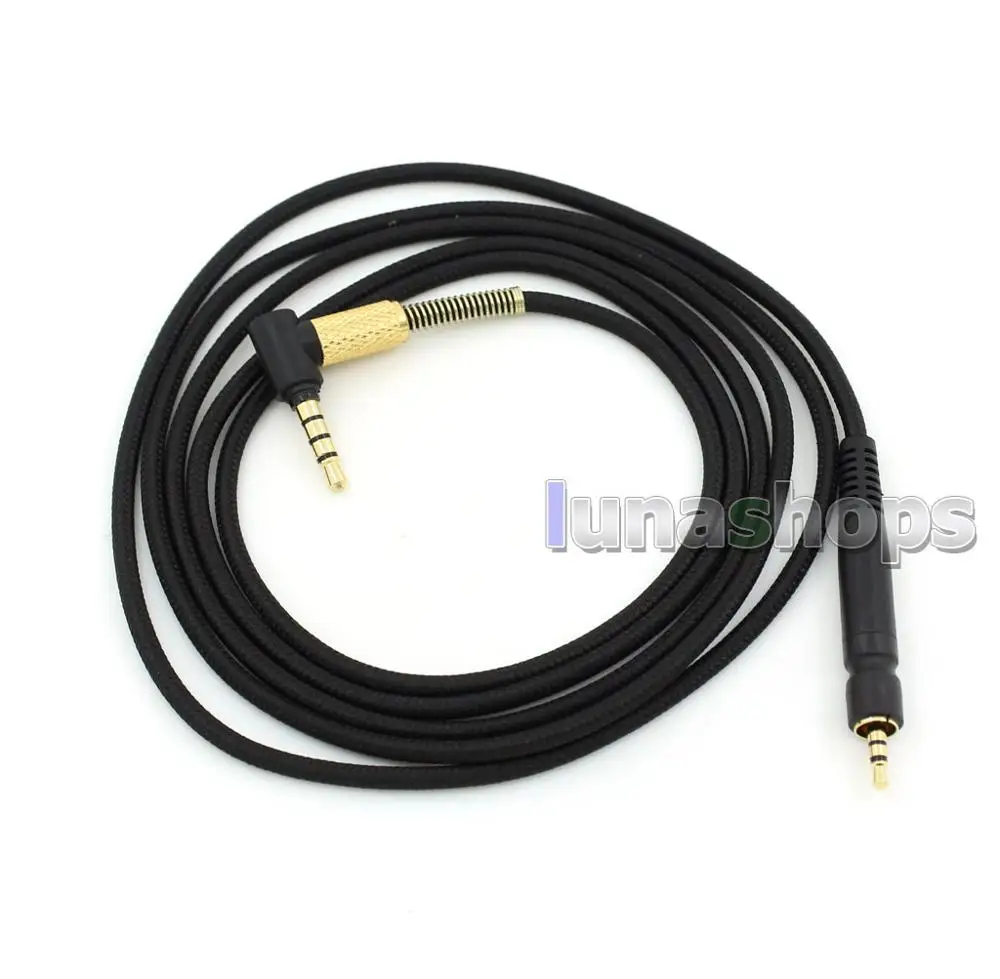 Cabo de áudio para Sennheiser G4me, Game One Zero, PC 373D, GSP 350, 500, 600 Headset, fone de ouvido, LN006436, 3,5mm, 100pcs