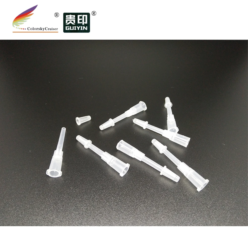ACC-41 Adaptadores de ponta de sucção com 100 agulhas para recarga, compatíveis com Brother, CANON, Epson, HP, Lexmark, cartucho de tinta, 100 peças