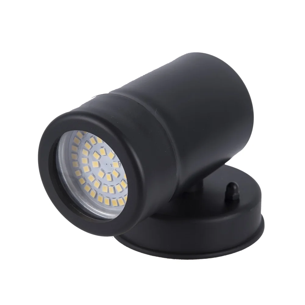 

AC85-265V IP65 Waterproof modern plastic Surface Mounted Led Garden Porch Light indoor outdoor Led Wall Lamp