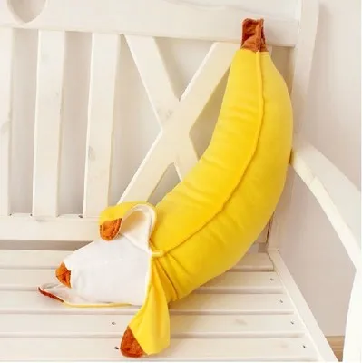 lovely banana plush toy 45cm soft throw pillow,birthday gift h627