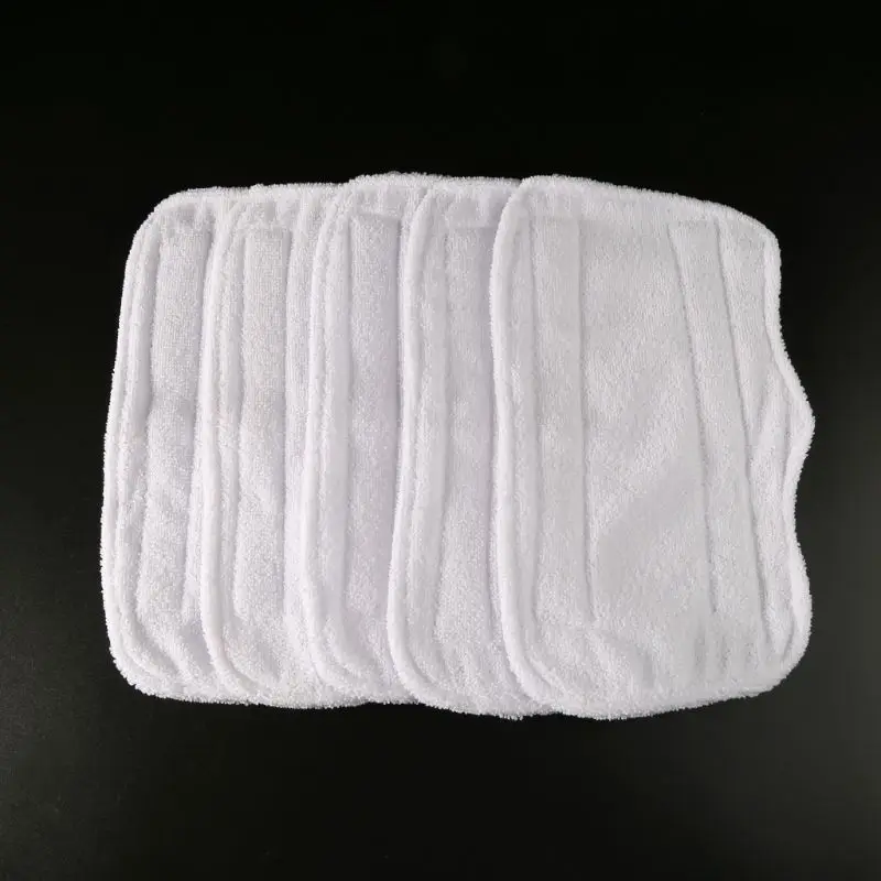 Steam Mop Soft Microfiber Cloth Covers 5Pcs for Shark S3101 Head Replacement Pad