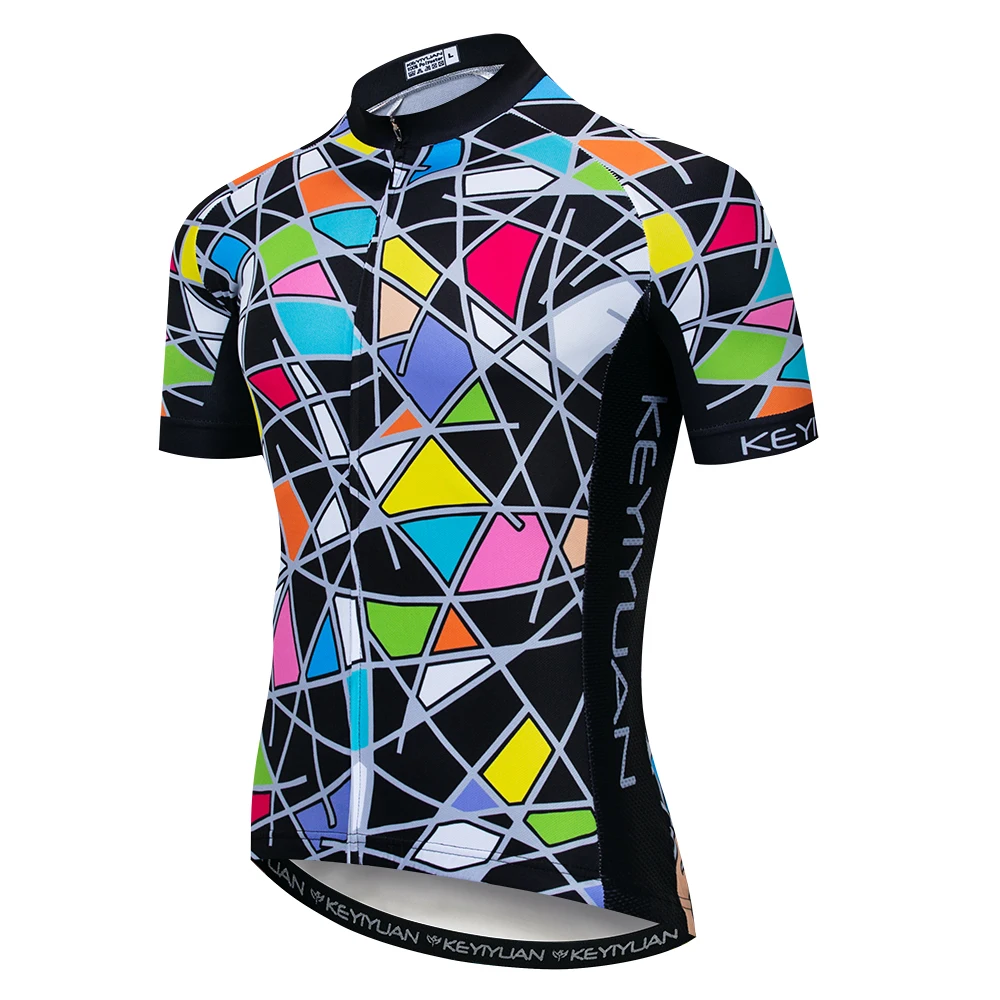 

Keyiyuan Road bike road bike cycling men's summer riding shirt short sleeve