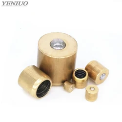 5pcs Brass Push Button oiler press fit ball Gas Engine Motor Hit&Miss Oil Grease Copper billiard cup butter