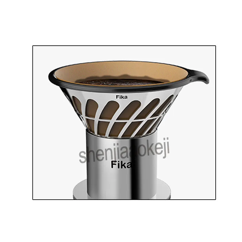 ماكينة القهوة التجارية المقلدة اليدوية المصنوعة من الفولاذ المقاوم للصدأ ماكينة القهوة الذكية الأوتوماتيكية وعاء القهوة من النوع الأمريكي