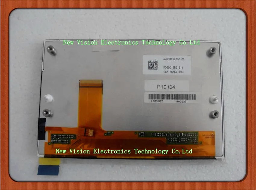 

L5F31137 GCX156AKM-T00 Original LCD Screen Panel for Car GPS Navigation
