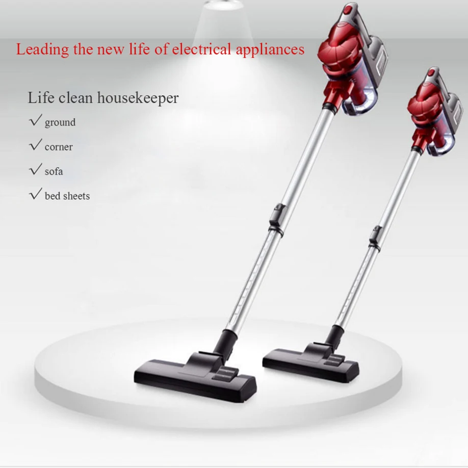 Household Mute Vacuum Cleaner Handheld Electrical Vacuum Sweeper High Power Mite-Killing Dust Collector