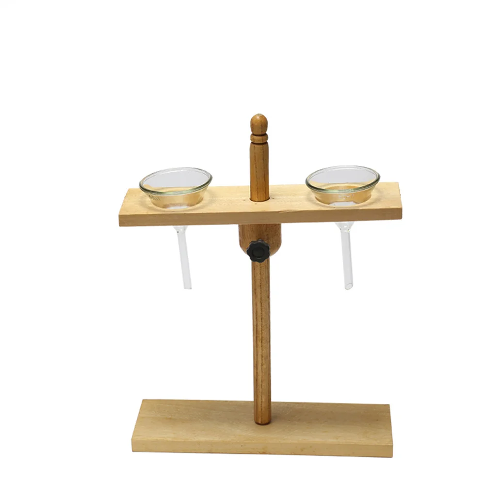 High Quality Wooden Funnel Stand Support Rack Lab Supplies 2 4 6 holes