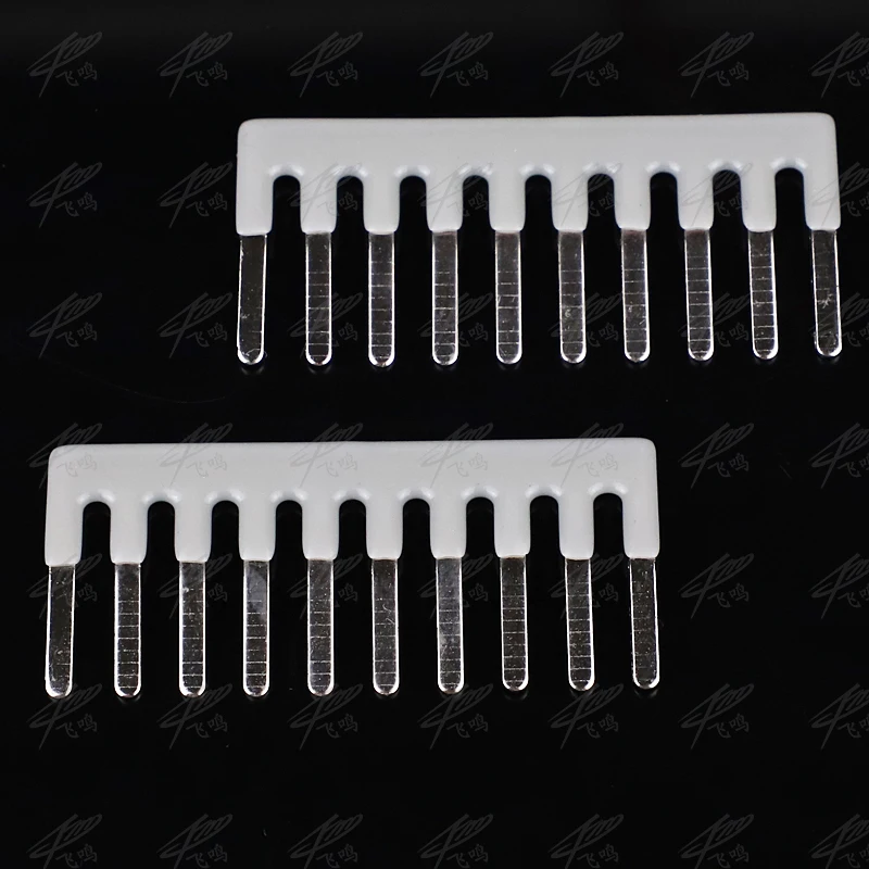 5pcs/lot EB 10-5 Insert-pull Bridging Matching UK-3N UKK3 MBKKB-2.5 Screw Terminal Blocks Side Adaptor Copper Jumpers