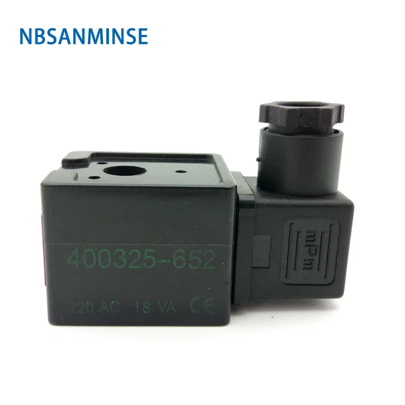 

NBSANMINSE 20pcs/lot A044 Pneumatic Solenoid Valve Coil DC12V DC24V AC110V AC220V For Pulse Jet Valve Dust Proof Valve