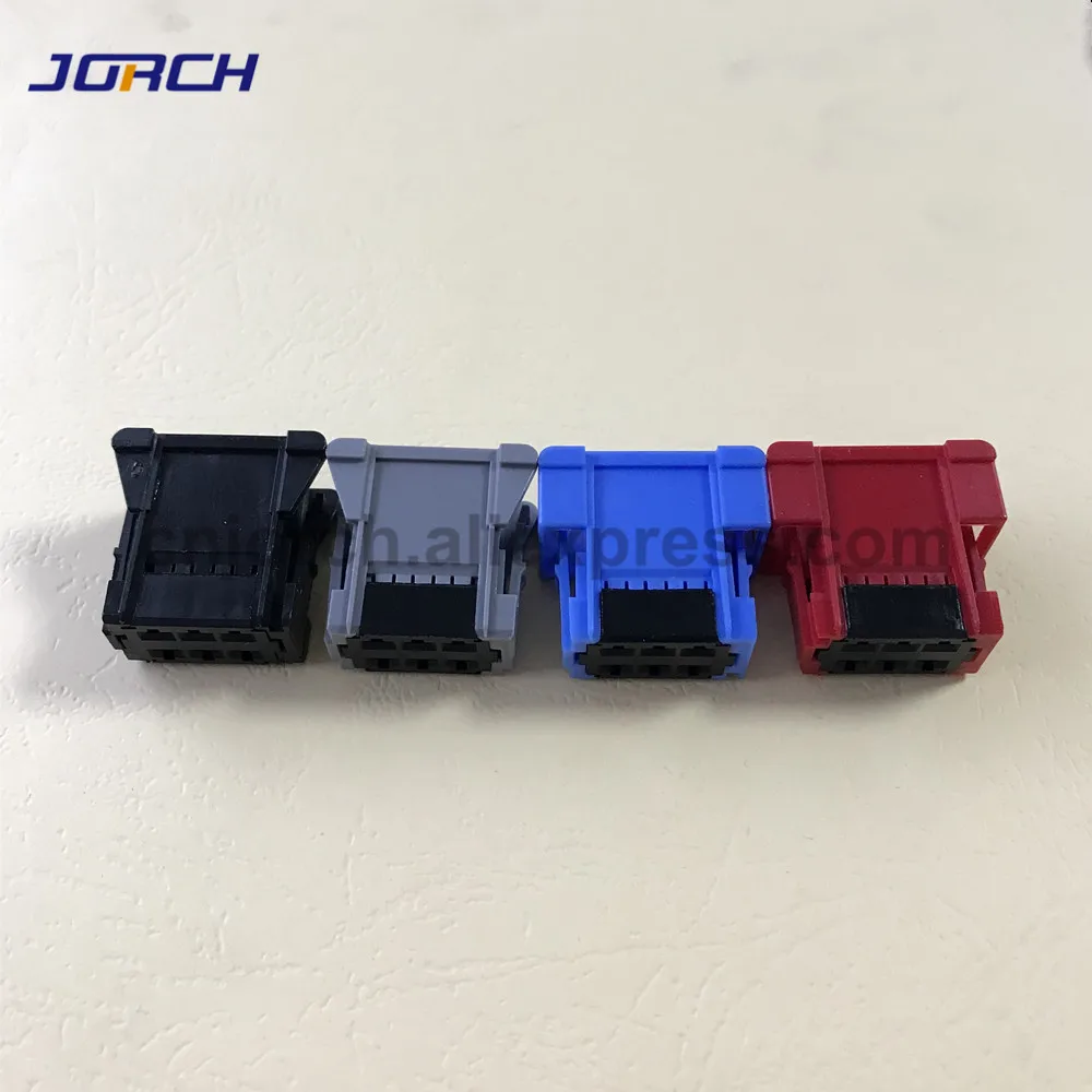 1sets tyco amp 6pin auto electrical plug wire harness connector with pins