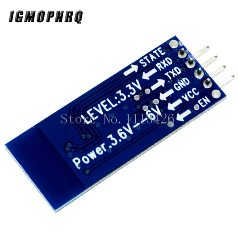 Imagem -02 - Módulo de Transceptor sem Fio com Pinos Bluetooth Módulo Rs232 Ttl Hc06