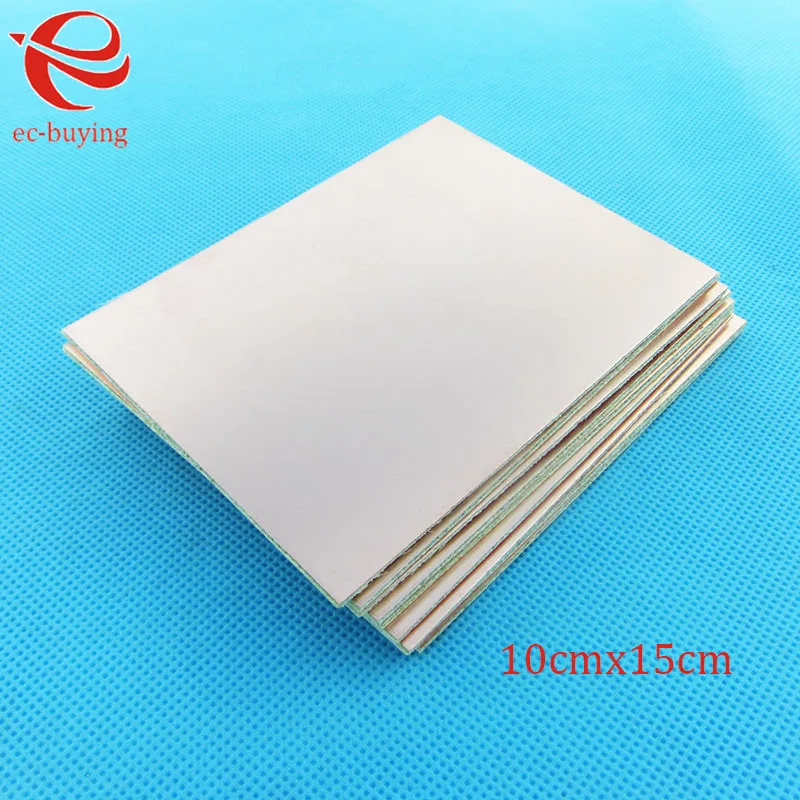 Copper Clad Laminate One Single Side Plate CCL 10x15cm 1.4mm Bakelite Universal Board Practice PCB DIY Kit 100*150*1.4mm