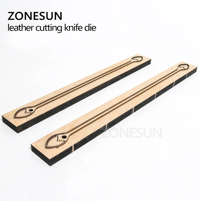 ZONESUN handbag handle leather cutting die papercraft leather decoration tool for die cutting machine DIY luxurious bag cutter