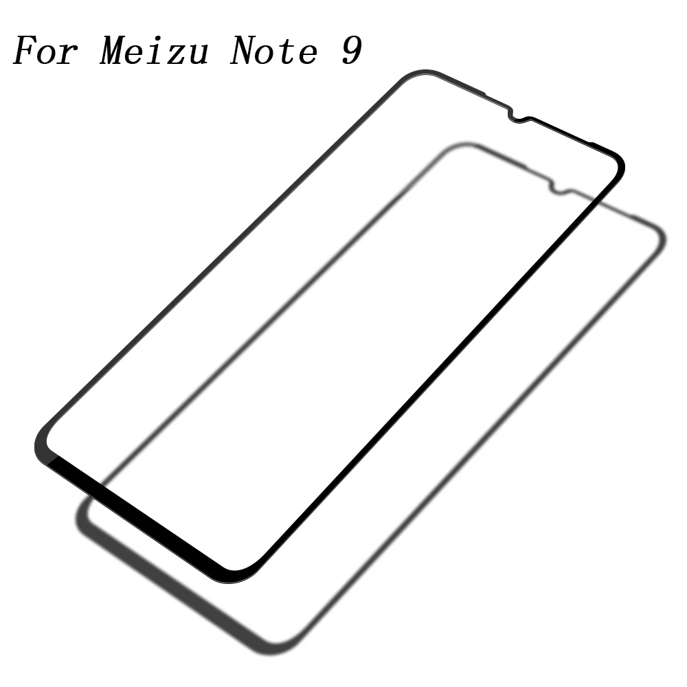 LCD Screen Protector Meizu Note 9 Full Glue Glass For Meilan Note 9 Full Cover Tempered Glass For Meizu Note 9 Phone Film