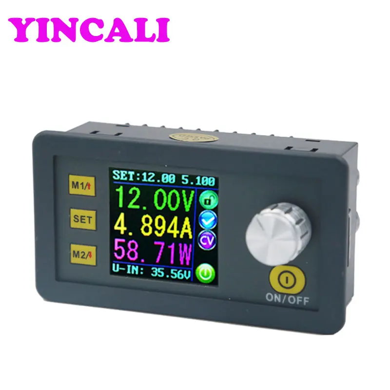 Высокоточный DP30V5A цветной постоянный ток напряжения понижающий программируемый источник питания понижающий преобразователь напряжения регулятор