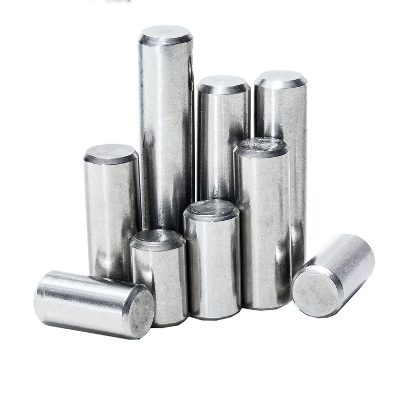 

30pcs M5 stainless steel cylindrical pin positioning pins fixed solid home decoration 6mm-16mm length