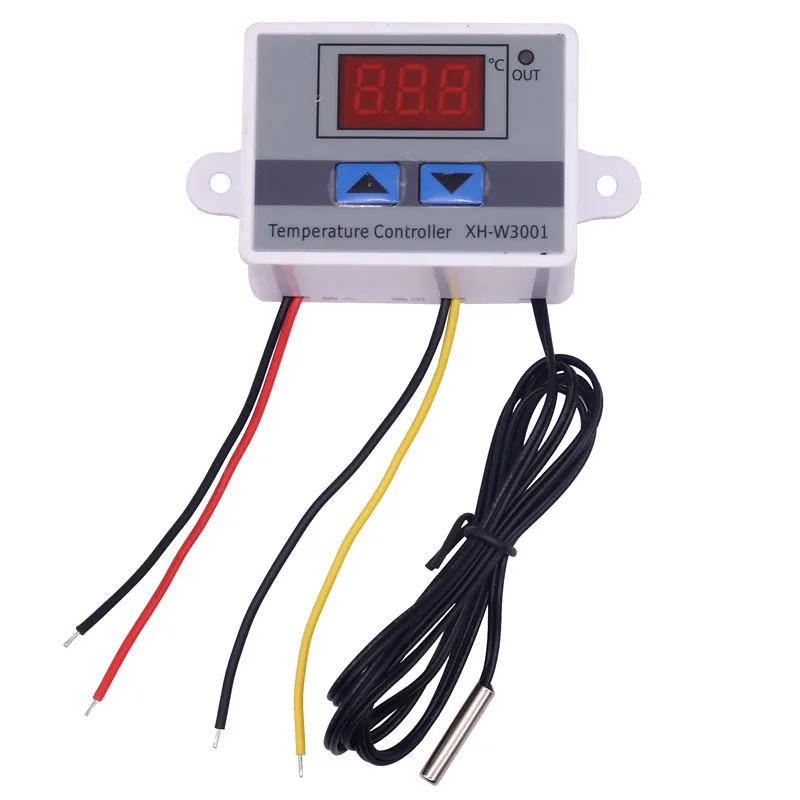 XH-W3001 Digital Led Temperature Controller 220/24/12V/120W/240W/1500W For Arduino Cooling Heating Switch Thermostat Sensor