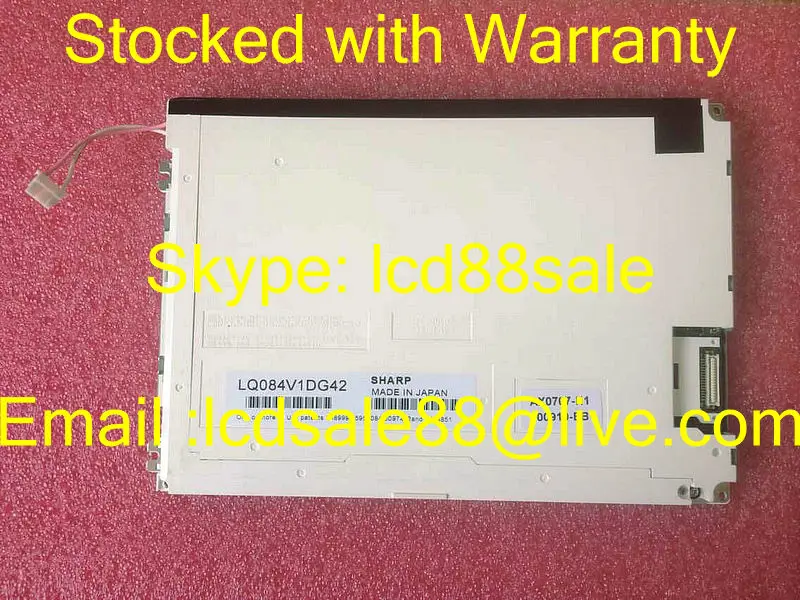 best price and quality original  and new LQ084V1DG42 industrial LCD Display