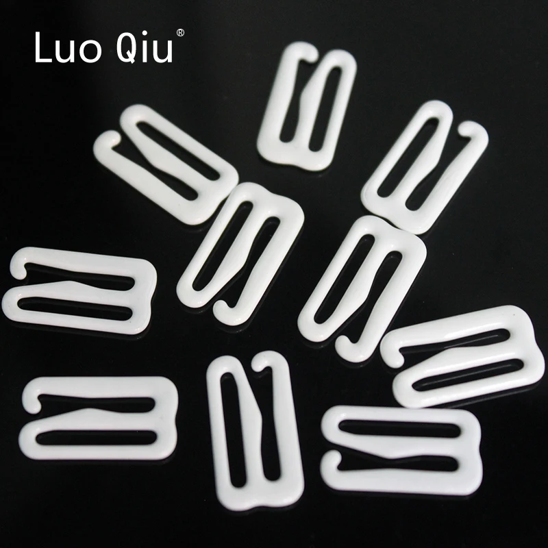 

Luo Qiu Adjustment buckle Slides Hooks 9 Figure Sewing Lingerie15mm Accessories 2000pcs/lot white Metal Bra underwear strap