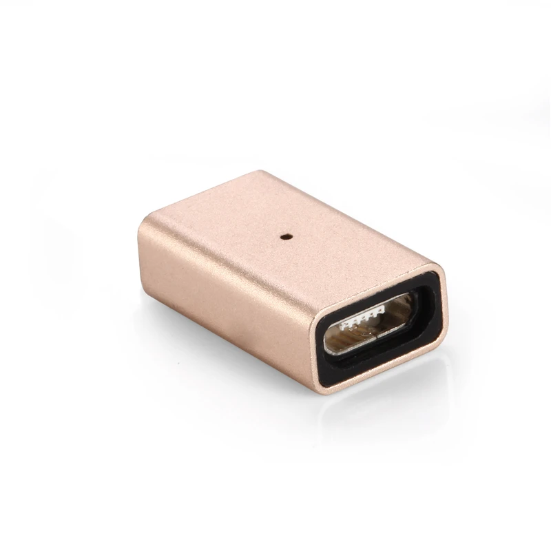 Adaptador magnético micro usb fêmea, para tipo c macho carregador para samsung s10 + s9 s8 note 8 xiaomi mi9 mi8 para huawei oneplus 7 6t 5t