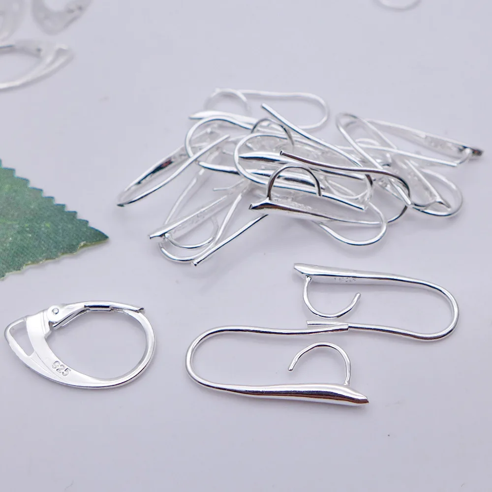 

Free Shipping Nickel lead & Cadmium free 1000pcs 925 Stamped Sterling Silver French Earring Hook 20.5mm Wholesale price S004