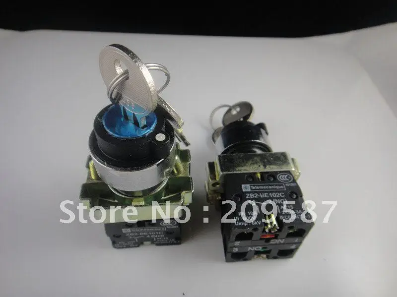 1 NO 1 NC key 2 Position Selector Switch Maintained BG25 XB2-BG25