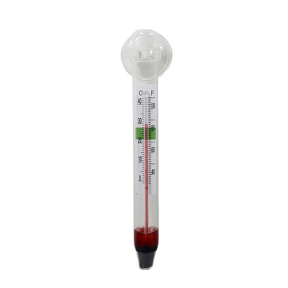 New arrival 0-40 degrees Celsius Fish Tank Aquarium Reptile Container Thermometer Temperature Measurement Meter Tester