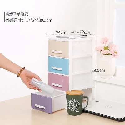 

plastic drawer cabinets File cosmetic storage cabinet sundries decoration box free shipping