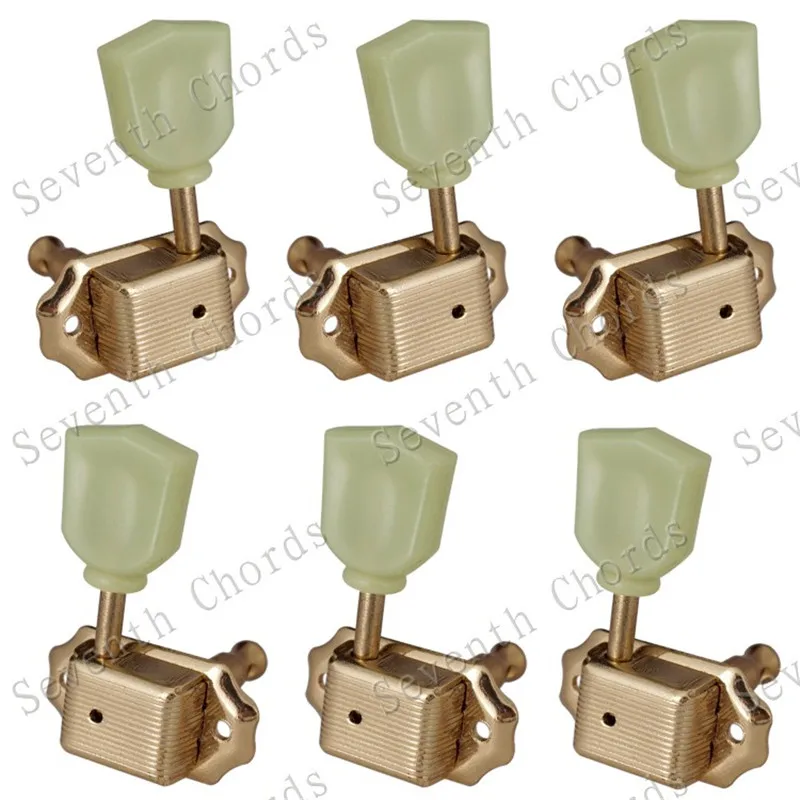 

T33 3R3L Acoustic guitar tuner strings button Tuning Pegs Keys guitar accessories Guitar Parts