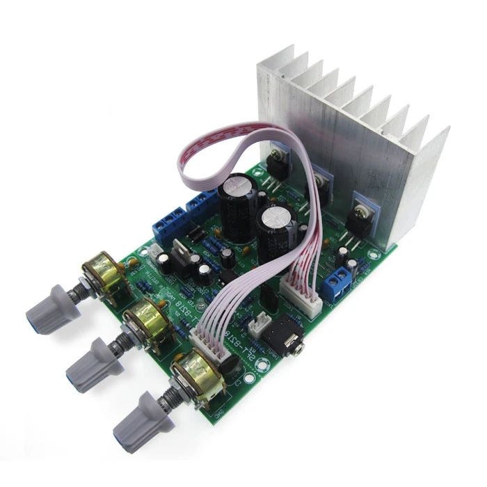 TDA2030A 2.1 3 audio encoding finished products subwoofer amplifier board tda2030 bass knob