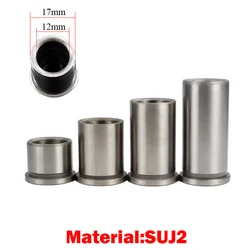 12mm ID 17mm OD 15/20/25/30/35/40mm Length HRC58 Plastic Mould High Precision Mould Shoulder Guide Leader Sleeve Bushing