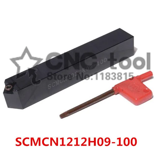 SCMCN1212H09-100 Toolholder 12*12*100MM CNC turning tool holder, 40degrees External turning tools, Lathe cutting tools