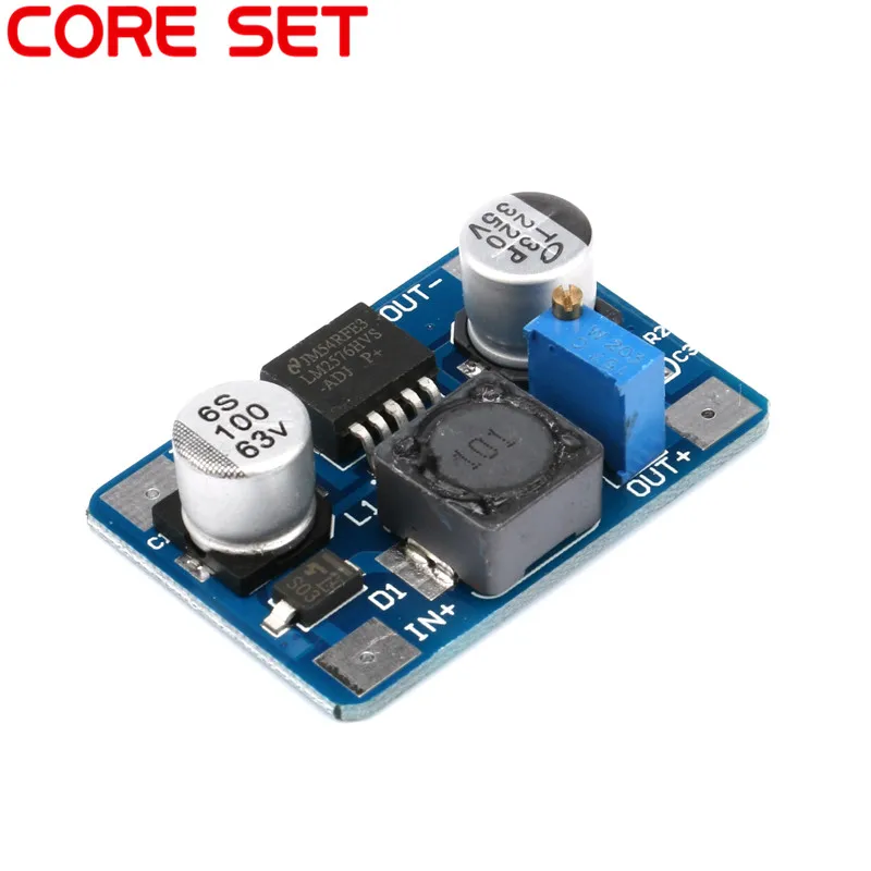 LM2576HV DC-DC Step Down Adjustable Power Supply Module Buck DC-DC 5V-60V Input 1.25V-26V Output