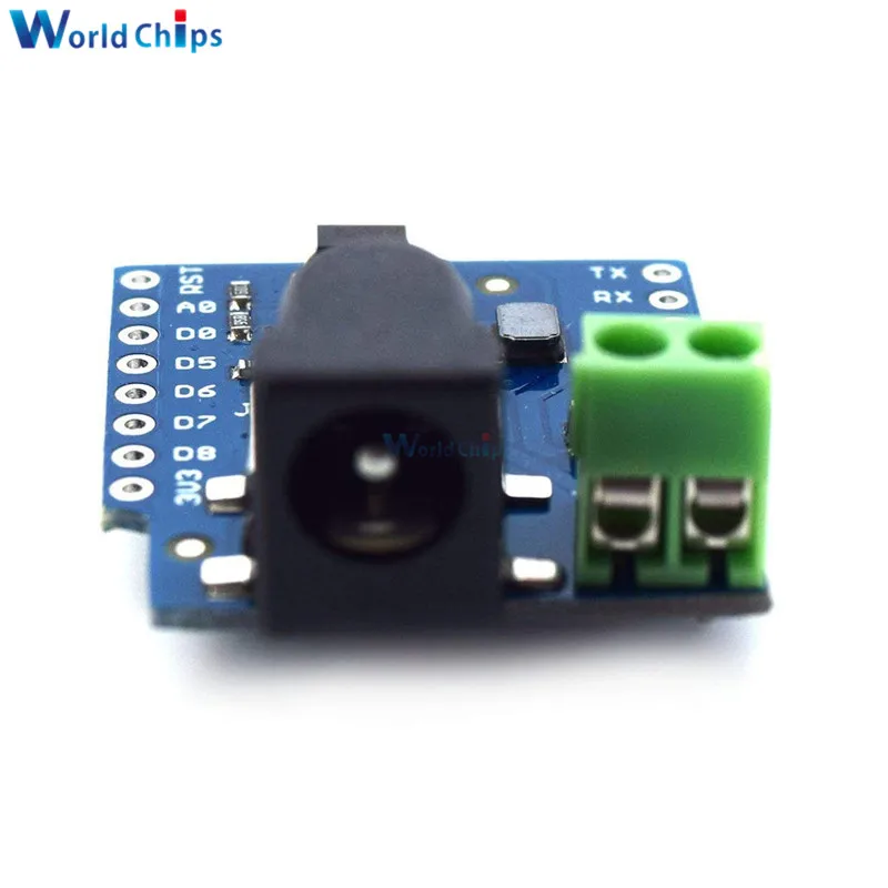 10PCS For WEMOS D1 Mini DC Power Shield V1.1.0 Development Board For Wemos D1 Mini Shield
